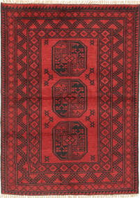  Oriental Afghan Fine Rug 98X139 Wool, Afghanistan Carpetvista