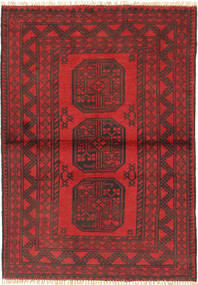  Orientalisk Afghan Fine Matta 98X140 Ull, Afghanistan Carpetvista