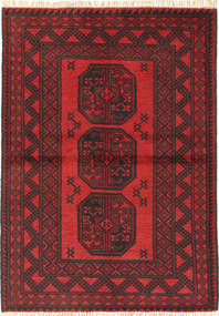  Orientalisk Afghan Fine Matta 101X143 Ull, Afghanistan Carpetvista