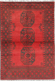  Orientalsk Afghan Fine Tæppe 99X144 Uld, Afghanistan Carpetvista