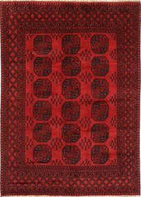  Orientalischer Afghan Fine Teppich 208X290 Wolle, Afghanistan Carpetvista