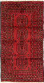  Afghan Fine Alfombra 99X188 De Lana Pequeño Carpetvista