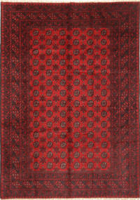  Orientalischer Afghan Fine Teppich 198X279 Wolle, Afghanistan Carpetvista