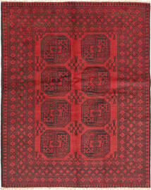  153X192 Pequeno Afegão Tapete Lã, Carpetvista