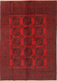  Orientalischer Afghan Fine Teppich 196X280 Wolle, Afghanistan Carpetvista