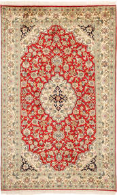 94X157 Kashmir Ren Silke Teppe Orientalsk (Silke, India) Carpetvista