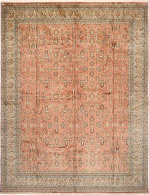 絨毯 オリエンタル カシミール ピュア シルク 303X392 大きな (絹, インド)