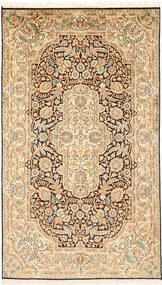  Orientalsk Kashmir Pure Silke Tæppe 89X155 Silke, Indien Carpetvista