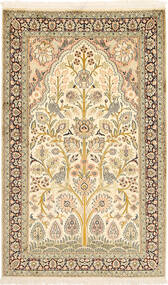  Orientalischer Kaschmir Reine Seide Teppich 93X153 Seide, Indien Carpetvista