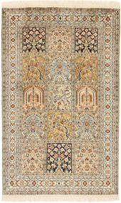 絨毯 カシミール ピュア シルク 78X123 (絹, インド)