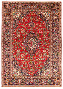  Orientalischer Keshan Teppich 208X294 Wolle, Persien/Iran Carpetvista