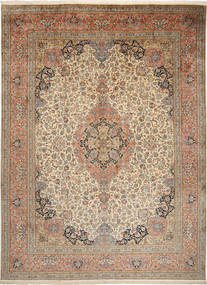 277X375 絨毯 オリエンタル カシミール ピュア シルク 大きな (絹, インド) Carpetvista