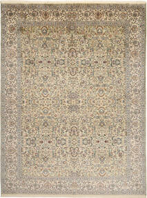 245X338 Kaschmir Reine Seide Teppich Orientalischer (Seide, Indien) Carpetvista