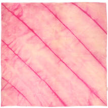  200X200 Handloom Batik Teppich Quadratisch Indien Carpetvista