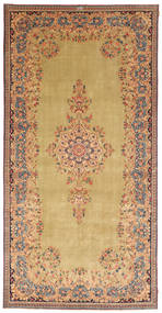 絨毯 ペルシャ ケルマン 署名: Samadi 255X505 ベージュ/オレンジ 大きな (ウール, ペルシャ/イラン)