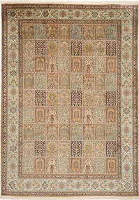 絨毯 カシミール ピュア シルク 220X307 (絹, インド)