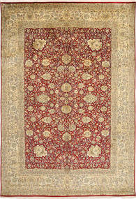  Orientalsk Kashmir Ren Silke Teppe 216X310 Silke, India Carpetvista