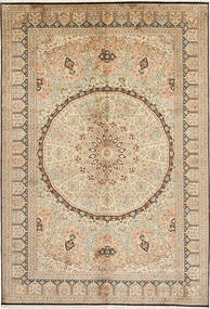 絨毯 カシミール ピュア シルク 189X273 (絹, インド)