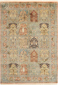 157X223 Kashmir Pure Silk Rug Oriental (Silk, India) Carpetvista