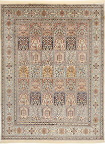 絨毯 カシミール ピュア シルク 185X247 (絹, インド)