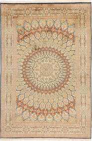124X185 絨毯 オリエンタル カシミール ピュア シルク (絹, インド) Carpetvista