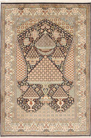  Kashmir Pure Silk Rug 123X182 Silk Small Carpetvista
