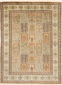 153X208 Kashmir Äkta Silke Matta Orientalisk (Silke, Indien) Carpetvista