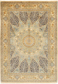 絨毯 カシミール ピュア シルク 156X224 (絹, インド)