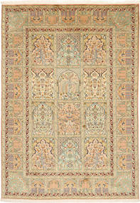 154X220 Tappeto Kashmir Puri Di Seta Orientale (Seta, India) Carpetvista