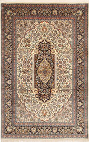 125X193 Kashmir Äkta Silke Matta Orientalisk (Silke, Indien) Carpetvista