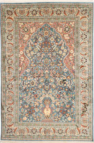  Orientalischer Kaschmir Reine Seide Teppich 123X183 Seide, Indien Carpetvista