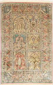 Kashmir Äkta Silke Matta 96X150 Silke, Indien Carpetvista