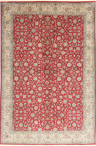  Kashmir Pure Silk Rug 186X277 Silk Beige/Red Carpetvista