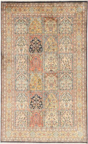 Kashmir Äkta Silke Matta 93X154 Silke, Indien Carpetvista