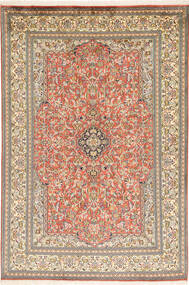  Oriental Kashmir Pure Silk Rug 127X188 Silk, India Carpetvista