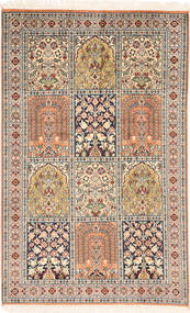 絨毯 オリエンタル カシミール ピュア シルク 77X122 (絹, インド)
