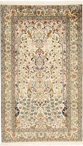  Oriental Kashmir Pure Silk Rug 92X158 Silk, India Carpetvista