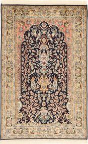 絨毯 オリエンタル カシミール ピュア シルク 82X126 (絹, インド)