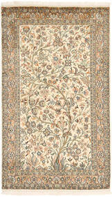絨毯 カシミール ピュア シルク 76X128 (絹, インド)