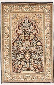  Kashmir Pure Silk Rug 64X97 Carpetvista