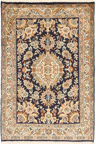  65X94 Kashmir Pure Silk Rug India Carpetvista