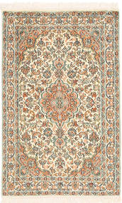61X94 Kashmir Pure Silk Rug Oriental (Silk, India) Carpetvista