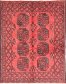 152X192 Alfombra Afghan Fine Oriental (Lana, Afganistán) Carpetvista