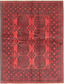 149X194 Medaillon Klein Afghan Fine Teppich Wolle, Carpetvista