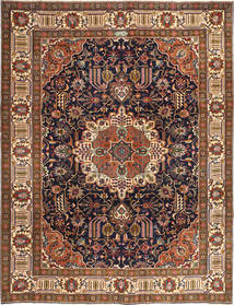  Oriental Tabriz Patina Rug 252X328 Large Wool, Persia/Iran Carpetvista