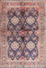  Orientalsk Hamadan Shahrbaf Teppe 138X202 Ull, Persia/Iran Carpetvista