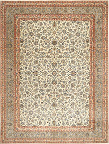  Kashmar Patina Rug 297X393 Persian Wool Beige/Orange Large Carpetvista