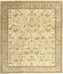  Tabriz Patina Tabatabai Pictorial Rug 263X303 Persian Wool Large Carpetvista