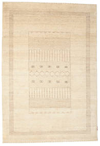 152X223 Gabbeh Loribaft Rug Modern Beige (Wool, India) Carpetvista