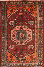  Persischer Hamadan Teppich 137X210 (Wolle, Persien/Iran)